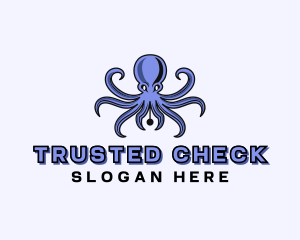 Octopus Ink Pen logo design