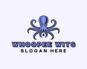 Octopus Ink Pen logo design