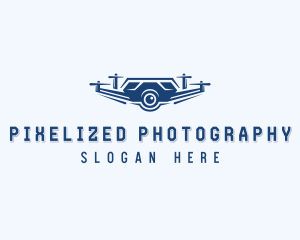 Drone Lens Videography logo design