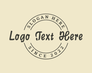 Apparel Script Business logo