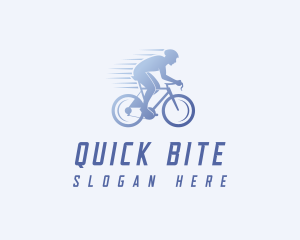 Cyclist Speed Athlete logo design