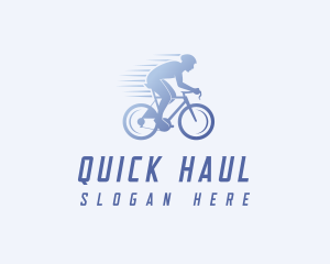 Cyclist Speed Athlete logo design