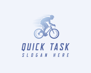 Cyclist Speed Athlete logo design