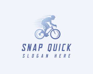 Cyclist Speed Athlete logo design