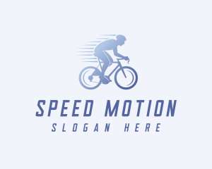 Cyclist Speed Athlete logo design