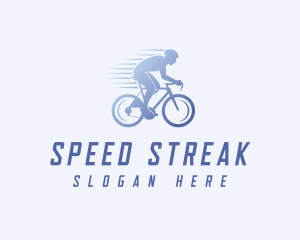 Cyclist Speed Athlete logo design