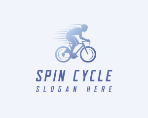 Cyclist Speed Athlete logo design