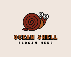 Shell Snail Slug logo design