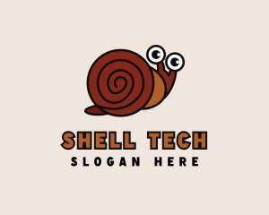 Shell Snail Slug logo design