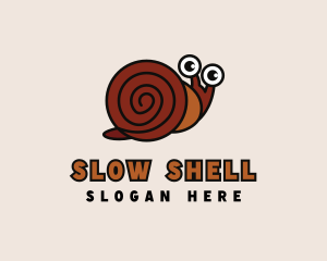 Shell Snail Slug logo design