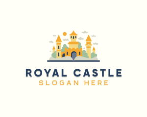 Kindergarten Learning Castle logo design