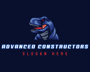 Tyrannosaurus Raptor Dinosaur Logo