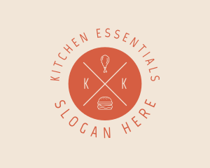 Food Kitchen Cafeteria logo design