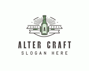 Beer Brewery Pub logo design