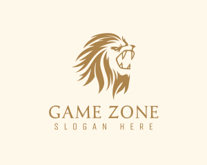 Golden Feline Lion logo