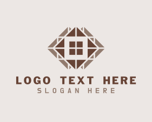 Brown Floor Tiling logo