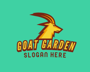 Goat Gamer Team logo design