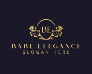 Elegant Flower Boutique logo design