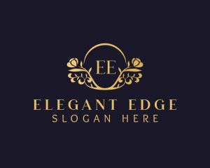 Elegant Flower Boutique logo design