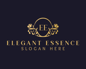 Elegant Flower Boutique logo design