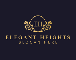 Elegant Flower Boutique logo design