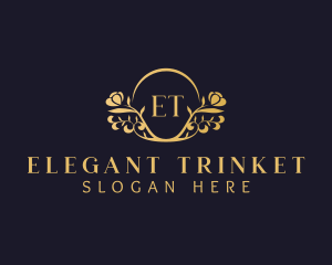 Elegant Flower Boutique logo design