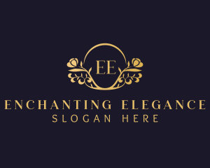 Elegant Flower Boutique logo design