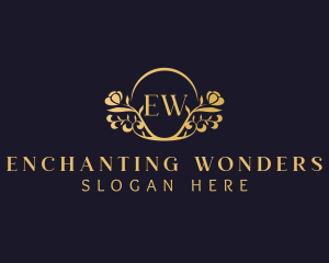 Elegant Flower Boutique logo design