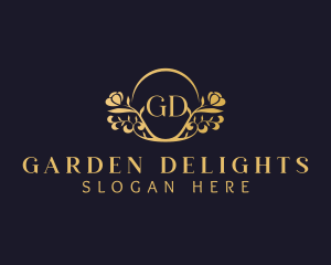 Elegant Flower Boutique logo design