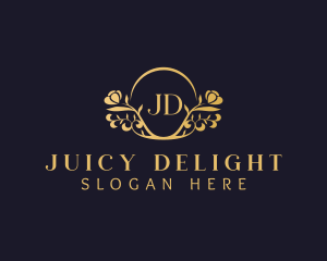 Elegant Flower Boutique logo design