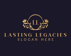 Elegant Flower Boutique logo design