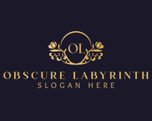 Elegant Flower Boutique logo design