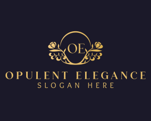 Elegant Flower Boutique logo design