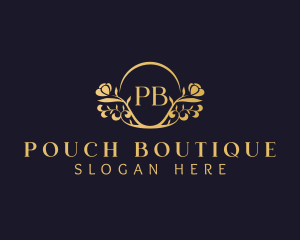 Elegant Flower Boutique logo design