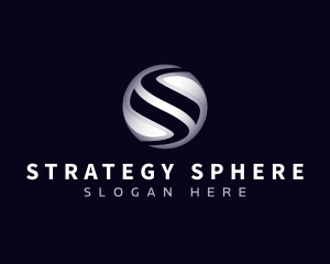 Modern Business Company Sphere Letter S logo