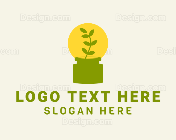 Sprout Plant Gardening Logo