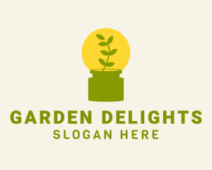 Sprout Plant Gardening logo design