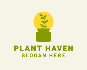 Sprout Plant Gardening logo design