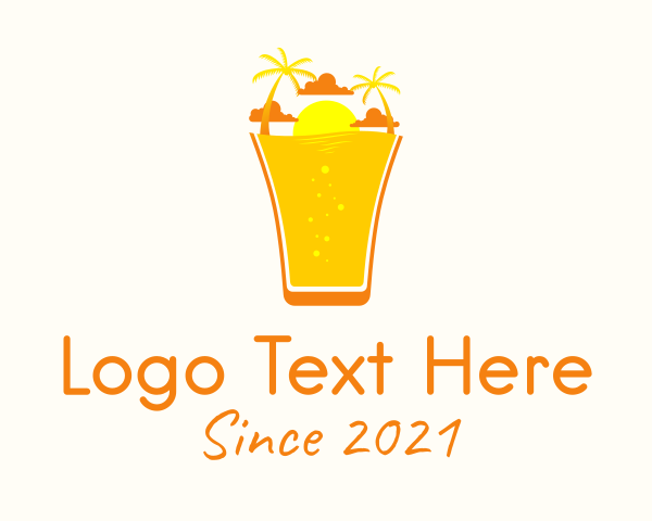Tropical Bar logo example 2