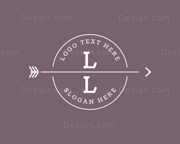 Apparel Hipster Boutique Logo