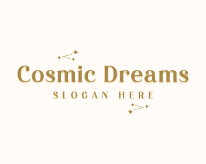 Cosmic Star Astrology logo design