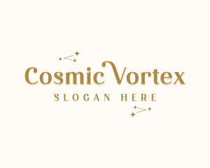 Cosmic Star Astrology logo design