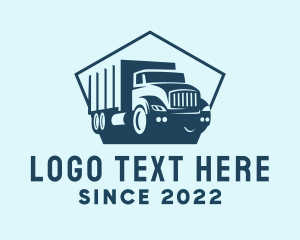 Cargo Transportation Truck logo