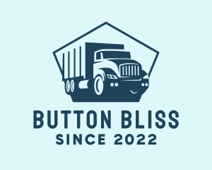 Cargo Transportation Truck logo design