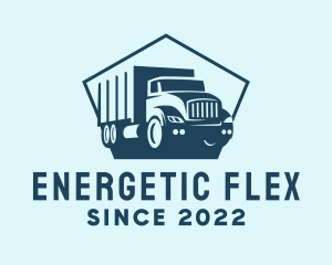 Cargo Transportation Truck logo design