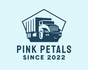 Cargo Transportation Truck logo design