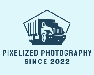 Cargo Transportation Truck logo design