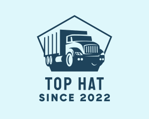 Cargo Transportation Truck logo design