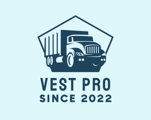 Cargo Transportation Truck logo design