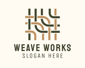 Traditional Weaving Pattern logo design